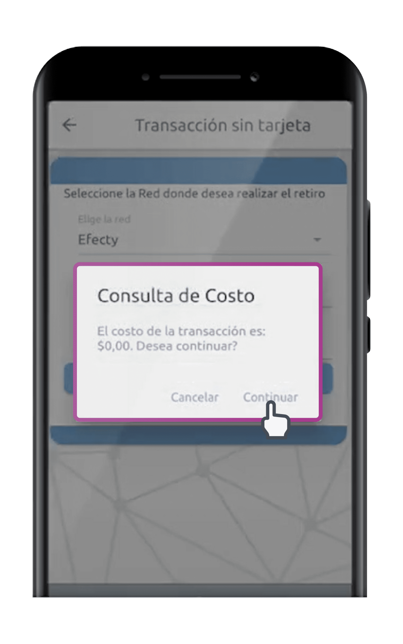Transacción sin tarjeta App – Centro de Experiencia de Usuario Solidario